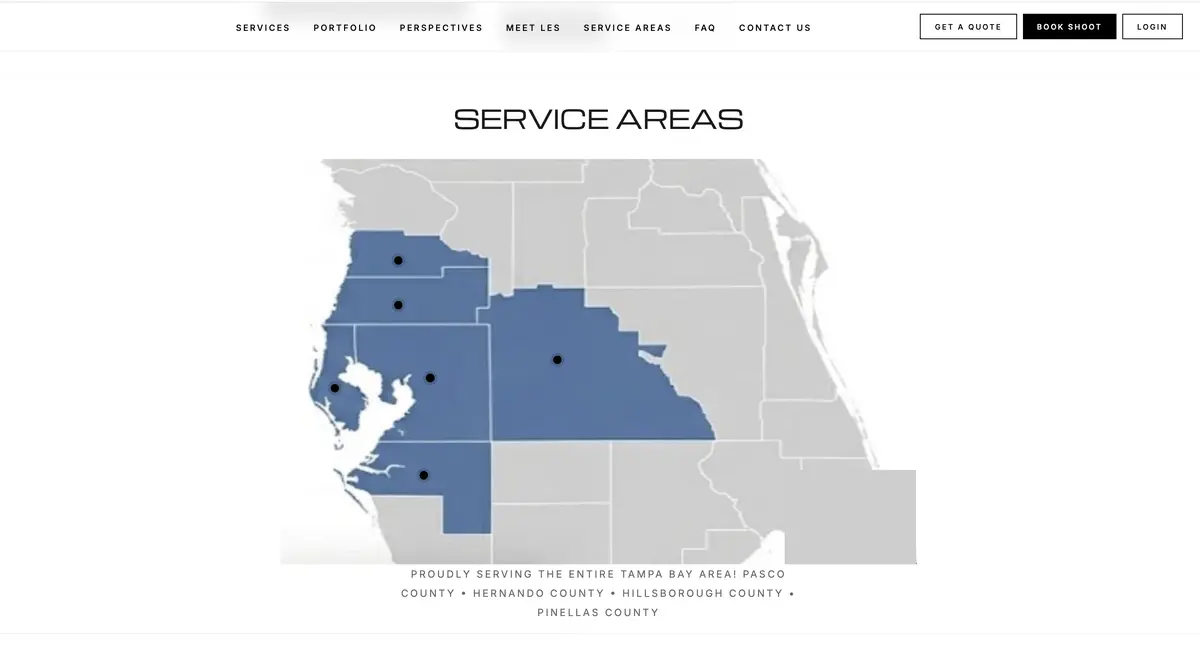 Tampa Home Photos county landing page